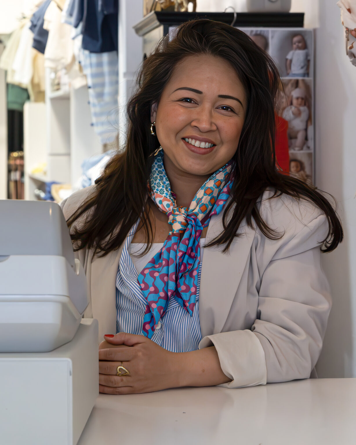 Ineke Wirokarso, eigenaresse van The Kids Corner